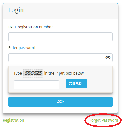 Forgot Password tamil