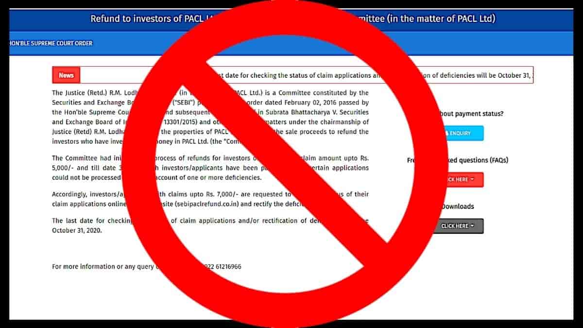 pacl sebi website block