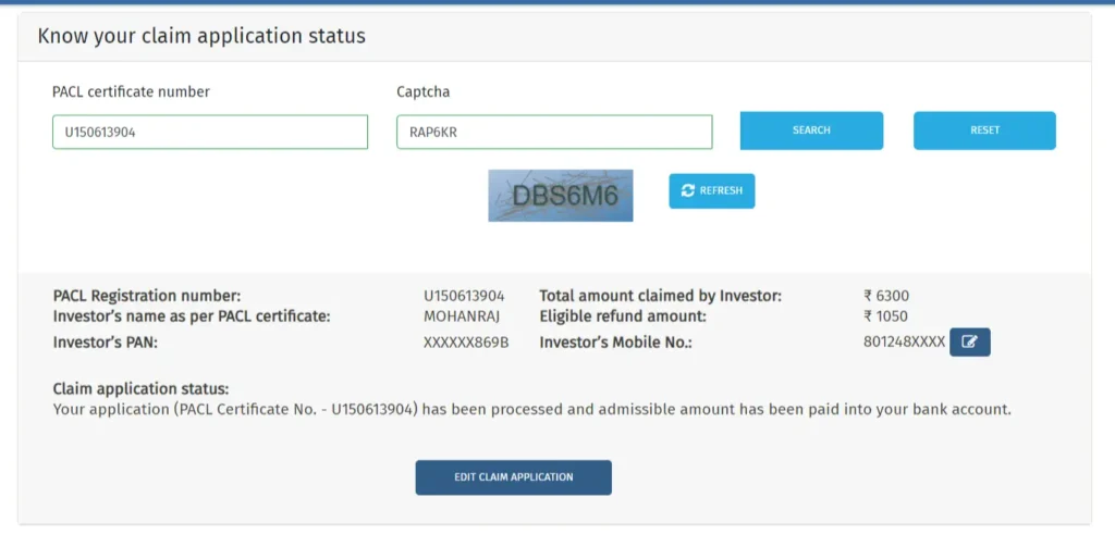 PACL பணம் வராதவர்கள் என்ன செய்ய வேண்டும்? 5 pacl editing option available to investorsapplicants from March 14, 2024 to June 13, 2024
